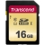 Transcend 16GB SD Card UHS-I U1 500S - Class 10, 95/20 MB/s