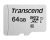 Transcend 64GB microSDXC I, C10, U1 300S - With Adapter - Class 10, 95/40 MB/s