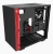 NZXT H210 Mini-ITX Case with Tempered Glass - No PSU, Black/Red USB3.1(2), Audio/Mic , 140mm Fan(2), 120mm Fan(2), SGCC Steel, Tempered Glass, Mini-ITX