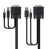 Belkin DVI-D + USB A/B + Audio Combo Cable - 1.8m - Black