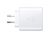 Samsung USB-C Super AC Charger 45W with a USB-C to USB-C Cable HPPF - White