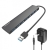 Simplecom CH371 Ultra Slim Aluminium 7 Port USB 3.0 Hub - For PC Mac Laptop With Power Supply - Black