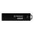 Kingston 4GB Ironkey D300SM Flash Drive - Black 80MB/s read, 12MB/s write, USB3.1 - Management Software not included