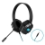 Gumdrop DropTech B1 Headset - Black Twistable, Durable Earpads, 3mm Braided, 4-foot drop tested, 3.5mm headphone jack, Plug and Play