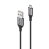 Alogic Ultra USB2.0 USB-A (Male) to Micro-B (Male) Cable - 2m - Space Grey