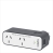 Belkin Surgeplus 2-Outlet USB DomesticTravel Surge