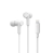 Belkin Rockstar Headphones with Lightning Connector - White High Quality, Innovative Design, Splash Resistant, Tangle Free, MFi Approved