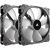 Corsair ML140 140mm PWM Premium Magnetic Levitation Fan - Twin Pack - 140x25mm, Magnetic Levitation, 2000RPM, 97CFM, 37dBA