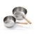 Various Yoshikawa Stainless Yukihira Saucepan TWIN pack 20cm + 22cm