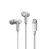 Belkin Rockstar Headphones with USB-C Connector (USB-C Headphones) - White High Quality, Innovative Design, Sweat-resistant, Splash-resistant, Tangle-free