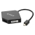 Orico Mini DisplayPort to HDMI/DVI/VGA Adapter - Black