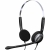 Sennheiser SH 250 Binaural Headset - Black High Quality, Over-the-Head, Double-sided, Omni-directional, ActiveGard Protection