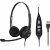 Sennheiser SC 260 USB CTRL Dual-Sided Headset - Black High Quality Sound, Headband Wearing Style, Max. 113 dB limited by ActiveGard, Noise-cancelling, HD Voice Clarity, Call Control