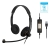 Sennheiser Impact SC 60 USB Office Headset - Black Double-sided, Headband Wearing Style, Max. 113 dB limited by ActiveGard, Voice Clarity, Noise-cancelling, Comfort and Precision