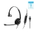 Sennheiser SC 230 MS II Single-sided Wired Headset - Black Max. 113 dB limited by ActiveGard, Noise-cancelling, Bendable Boom Arm, ActiveGard, Voice Clarity, Comfort and Precision