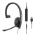 Sennheiser SC 135 USB Single-sided Headset - Black Headband Wearing Style, Sleek Design, Great Sound, Plug-n-Play, Travel Friendly