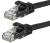 Astrotek CAT6 Cable Premium RJ45 Ethernet Network LAN - 0.25m/25cm, Black