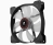 Corsair SP140 LED Fan - 140mmx25mm, Sleeve Bearing, 1440RPM, 49.49CFM, 29.3dBA - Red LED