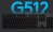 Logitech G512 Lightsync RGB Mechanical Gaming Keyboard - GX Red Linear High Performance, Programmable FN Keys, Lightsync RGB, Aircraft-Grade Aluminum Alloy, USB Passthrough, USB2.0