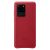 Samsung Galaxy S20 Ultra Leather Cover - Red