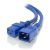 Alogic 2m IEC C19 to IEC C20 Power Extension - Male to Female Cable - Blue