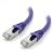 Alogic 10G Shielded CAT6A LSZH (Low Smoke Zero Halogen) Network Cable - 1M - Purple