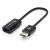 Alogic 20cm DisplayPort to HDMI Adapter  Male to Female  BLACK  Commercial Packaging