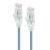 Alogic 3m Blue Ultra Slim Cat6 Network Cable UTP 28AWG - Series Alpha