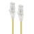 Alogic 5m Yellow Ultra Slim Cat6 Network Cable UTP 28AWG - Series Alpha