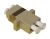 Alogic LC Female to LC Female Multi mode Duplex OM1 Fibre Adapter