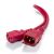 Alogic 0.5m IEC C13 to IEC C14 Computer Power Extension Cord  Male to Female - Red