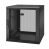 Ubtech NetShelter WX 12U Single Hinged Wall-mount Enclosure - Black - 600mm Deep