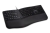 Kensington Pro Fit Ergo Wired Keyboard - Black High Performance, Split and Slope, Wrist Rest, Quiet Keys, Ergonomic, Spill-Proof, Plug & Play, USB Connection