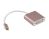 Kanex USB 3.1 Type-C Male to DVI Female 4Kx 2K Adaptor ( Rose Gold ) - 20cm