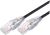 Comsol 1m 10GbE Ultra Thin Cat6A UTP Snagless Patch Cable LSZH (Low Smoke Zero Halogen) - Grey