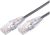 Comsol 2m 10GbE Ultra Thin Cat6A UTP Snagless Patch Cable LSZH (Low Smoke Zero Halogen) - Grey