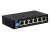 D-Link DES-F1006P-E 6-Port 10/100Mbps PoE Switch with 4 Long Reach PoE Ports and 2 Uplink Ports. PoE budget 60W