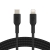 Belkin BoostCharge Braided USB-C to Lightning Cable - 2m, Black