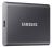 Samsung 2000GB (2TB) Portable SSD T7 Solid State Disk - Titan Gray USB3.2, Type-C, R/W(Max) 1,050MB/s, Aluminium Case