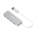 Simplecom CH319 Ultra Slim Aluminium 4 Port USB 3.0 Hub - To Suit PC Mac Laptop - Silver