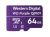 Western_Digital WDD064G1P0C Purple MicroSD Card - 64GB Weather Humidity Resistant for Surveillance IP Cameras mDVRs NVR Dash