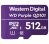 Western_Digital WDD512G1P0C Purple MicroSD Card - 512GB Weather Humidity Resistant for Surveillance IP Cameras mDVRs NVR Dash