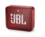 JBL G0 2 Portable Bluetooth Speaker - Ruby Red Wireless, Up to 5 hours Playtime, Waterproof, Grab and Go