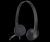 Logitech H340 USB Computer Headset - Black Digital Stereo Sound, Noise-Cancelling, Adjustable Headband, USB