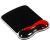 Kensington Duo Gel Mousepad Wave Red/Smoke