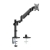 Brateck LDT47-C012N Single Monitor Heavy-Duty Aluminum Gas Spring Monitor Arm - Matte Black