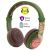 default BuddyPhones Wave Monkey Headphones - Green