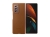 Samsung Leather Cover - To Suit Galaxy Z Fold 2 - Brown