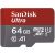 SanDisk 64GB Micro SDXC Ultra UHS-I Class 10 , A1, 120mb/s No adapter