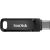 SanDisk 256GB Ultra Dual Go USB 3.1 Type-C Flash Drive -SDDDC3-256G